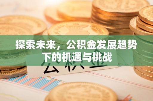 黄岩探索未来，公积金发展趋势下的机遇与挑战